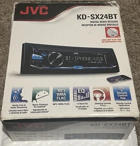 Vintage JVC Blue Tooth Digital Media Receiver KD-SX24BT for I Phone / Android - Picture 1 of 4