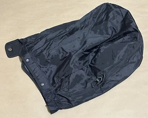 Bolsa de golf Ping Hoofer cubierta de lluvia capucha con 5 broches de presión negra repuesto usada - Imagen 1 de 4