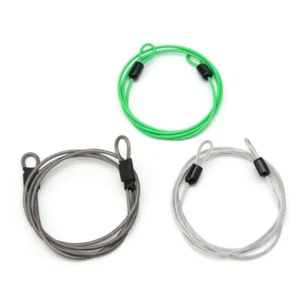 100cm x 2mm Cycling Security Loop Cable Lock Bicycle Bikes Scooter Guard U-Lock - Picture 1 of 18