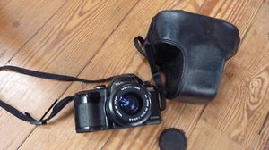 Yashica 108 35mm Film SLR Camera with 28-70mm MC Zoom 1:3.5-4.5 Lens - Working - Picture 1 of 4