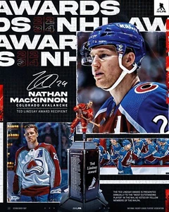 Nathan MacKinnon 2024 Ted Lindsay Trophy Colorado Lawine 8x10 NHL Foto - Bild 1 von 1