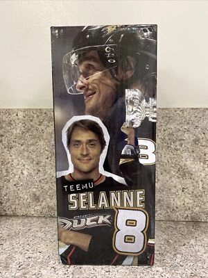 Nuevo en caja 1/7/24 Juego Teemu Selanne Bobblehead Anaheim Ducks Vs. Detroit Red Wings NHL Foto 1 de 3
