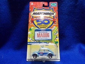 2001 Matchbox Across America 50th Birthday Cars Series Massachusetts 62' Beetle - Picture 1 of 2