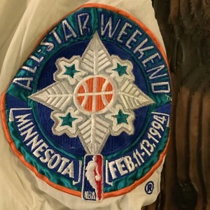 RARE 1994 NBA ALLSTAR GAME PULLOVER STARTER JACKET - Picture 1 of 8