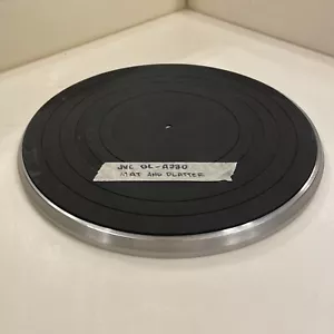 JVC QL-A220 Turntable Metal Platter & Rubber Mat Part OEM - Picture 1 of 5