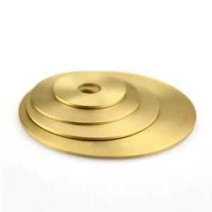 Brass Discs Blanks Metal Round Gasket Sheets Thick 2mm Diameter 2/3/5/6/7/8-15cm - Picture 1 of 6