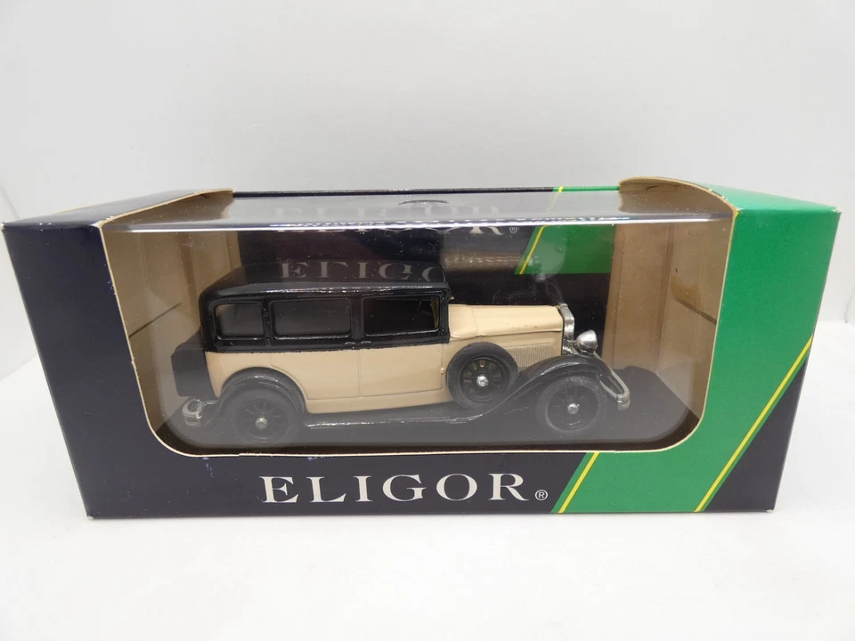 Fiat 525 Crema Nera 100760 1/43 Eligor In Scatola - Immagine 1 di 1