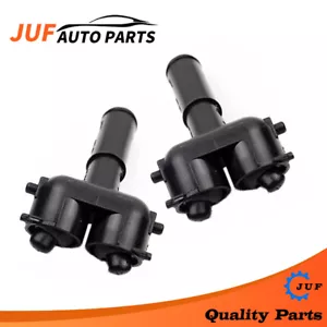 2pcs Left & Right Head Light Lamp Washer Jet Nozzle For BMW X3 E83 61673414961 - Picture 1 of 5