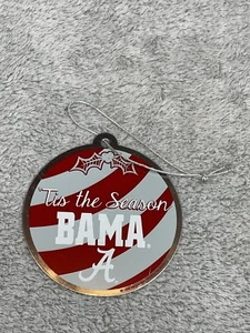 BAMA METAL ‘Tis The Season University of Alabama Crimson Tide Christmas Ornament - Picture 1 of 3