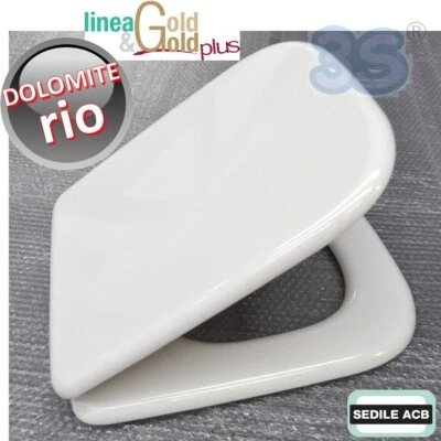 Sedile per wc RIO Ceramica Dolomite - ACB Ercos linea Gold - Immagine 1 di 4
