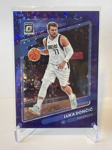 2021-22 Donruss Optic Fast Break Purple #101 Luka Doncic /95