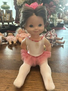 Bambola ballerina ballerina ballerina 1972 vintage non testata vestito originale Mattel senza scarpe - Foto 1 di 6
