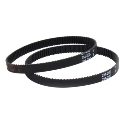 MARKENLOS GT2 Timing Belt 6mm Wide for 3D Printer RepRap CNC Belt 100mm to 1000mm