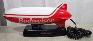Vintage RTC Budweiser Beer Bud 1 Blimp Zeppelin Luftschiff leitfähiges Telefon - Bild 1 von 7