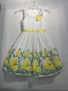 American Princess Dress Girls Size 8 Flower Girl Wedding Graduation - Picture 1 of 11