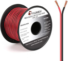 100Ft 16 Gauge 2Pin 2 Color Red Black Cable Hookup Electrical Led Strips Extensi