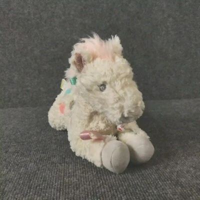 Taggies 独角兽毛绒 Lovey 粉彩圆点感官填充动物玩具 Mary Meyer — 第 1/4 张图片