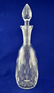 Thomas Webb Crystal “CANTERBURY” Round Decanter – 13" Tall - Picture 1 of 2