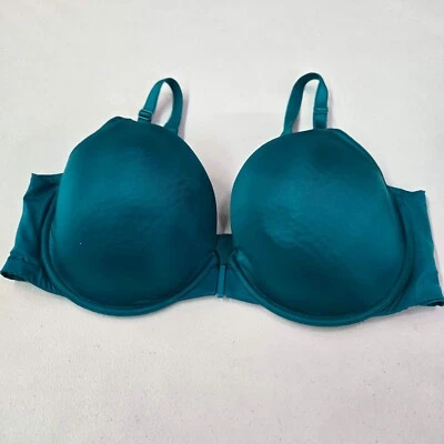 Torrid Women Bra 40DD Blue Front Closure Smooth Underwire Lightly Lined - Image 1 of 4