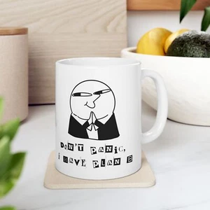 Divertida Taza Plan B para Café o Té | Regalos Hombre Oficina, Regalo Hombre Compañero Jefe - Imagen 1 de 7