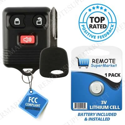 Replacement for Ford 01-04 Escape Mazda 01-04 Tribute Remote Car Fob Key Set Foto 1 de 4