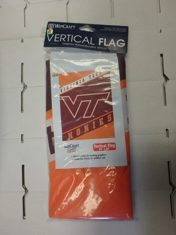WinCraft " VIRGINIA TECH HOKIES "  27" X 37" Vertical Flag 031082 Cover