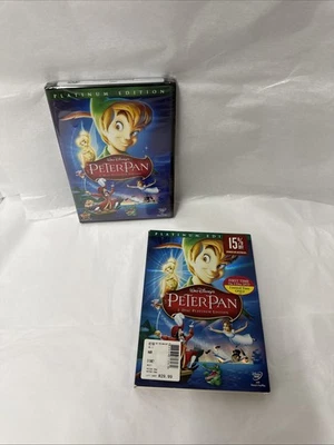 New Sealed 2006 Walt Disney’s Peter Pan 2-Disc Platinum Edition DVD - Image 1 of 4