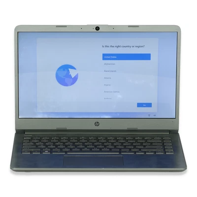 HP 14" Laptop PC - i3 10th Gen | 8GB Ram 256GB NVMe | No OS- Refurbished - Image 1 of 4