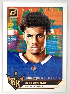 Panini Donruss 2024 - Rookie Gridiron Kings Keon Coleman #13 (RC) - Imagen 1 de 2