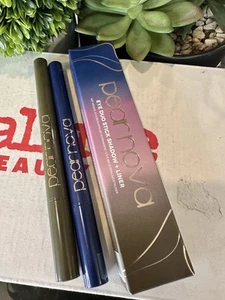Pear Nova Eye Duo Stick Shadow + Liner - Azurite and Unakite - 0.5g - 0.16g - Picture 1 of 2