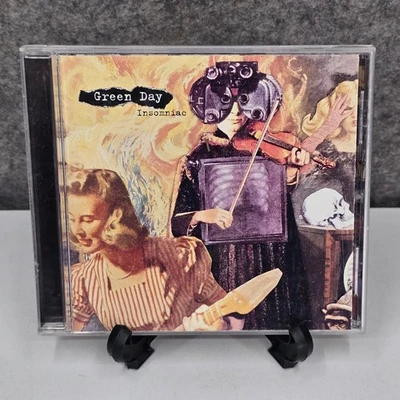 Green Day Insomniac CD Album - Punk Rock 90s Music Foto 1 de 4