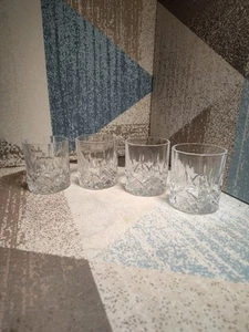 KANARS Whiskey Glass Set of 4 Glasses 10 Oz Rock Barware Fathers Day Gift - Picture 1 of 4