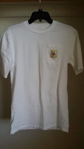 Hello Kitty USA Olympic Team T-Shirt Size S Toyko Surf Gold Pocket White EUC - Picture 1 of 8