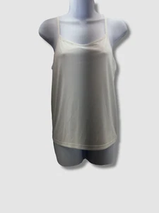 $35 Alfani Women's White Sleeveless Camisole Tank Top Size Small - Picture 1 of 1