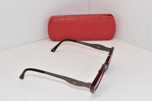 Gianni Versace 1996 Women's Vintage Brown Oval Medusa Sunglasses MOD 401 COL 415 - Picture 1 of 9