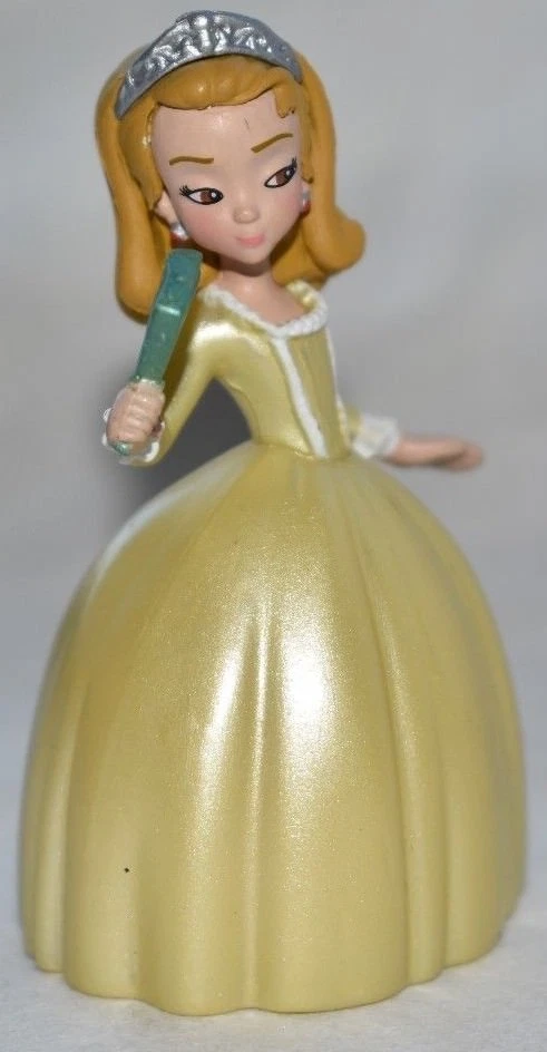Auténtica FIGURA DE PRINCESA ÁMBAR de Disney Store TOPPER DE PASTEL SOFIA la PRIMERA NUEVA Foto 1 de 2