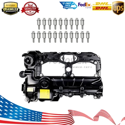 OEM Valve Cover Kit for 12-18 BMW N20 228i 320i 328i 528i xDrive X3 X5 X1 Z4 L4 - Image 1 of 4