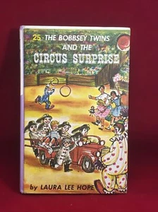 Vintage Bobbsey Twins And The Circus Surprise HB Book 1960 - Picture 1 of 9