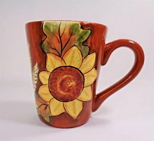 Taza gigante Hausenware Ninette Parisi girasol coleccionista - Imagen 1 de 7