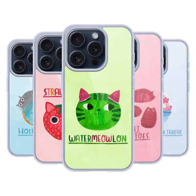 OFFICIAL PLANET CAT PUNS SOFT GEL CASE FOR APPLE iPHONE PHONES - Image 1 of 4