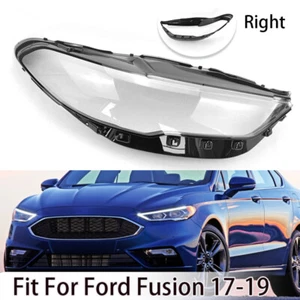 Para Ford Fusion 2017 2018 Faro delantero derecho Faro Lente Carcasa Cubierta Transparente - Imagen 1 de 14