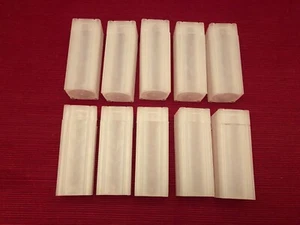 NUMIS SQUARE US QUARTER DOLLAR 24.3 MM COIN TUBES - Lot Of 10 Tubes - Picture 1 of 3