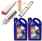 FOR BMW E90 325D & 325 (06-10) OIL AIR FUEL POLLEN FILTER & OIL SERVICE KIT*NEW*