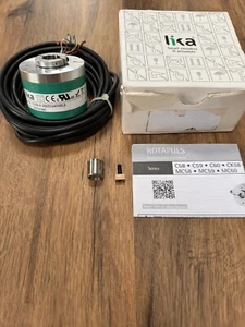 LIKA ENCODER CK58-H-200ZCU415RL5 DREHGEBER AUTOMATISIERUNG ELEKTRONISCHES BAUTEIL - Bild 1 von 4