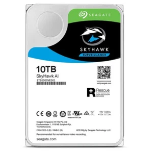 ST10000VE001 Seagate Skyhawk AI 10TB INTERNE SATA3 7200RPM 3,5" FESTPLATTE - Bild 1 von 4
