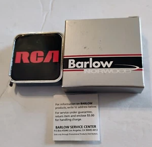 RARE "RCA" Barlow Metal TAPE MEASURE.... MINT IN BOX! - Picture 1 of 4