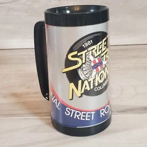 Taza Thermo-serv National Street Rod Association Cerveza NSRA 1981 De colección Hecha en EE. UU. - Imagen 1 de 11