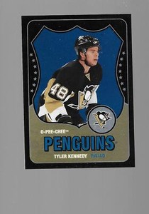 2010-11   Tyler Kennedy, O-Pee-Chee, Black Rainbow, Numbered 084/100