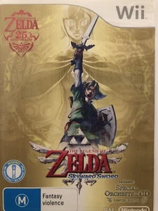 The Legend of Zelda: Skyward Sword - Nintendo Wii 25th anniversary NO bonus CD - Picture 1 of 1