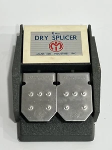 Vintage Mansfield Dry Splicer 8mm Butt Film Splicer Pre Owned Bin 13 - Picture 1 of 5